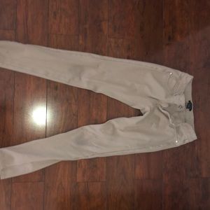 Cute khaki fitted pants